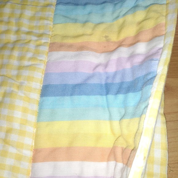 Handmade baby blanket quilt - Picture 6 of 7